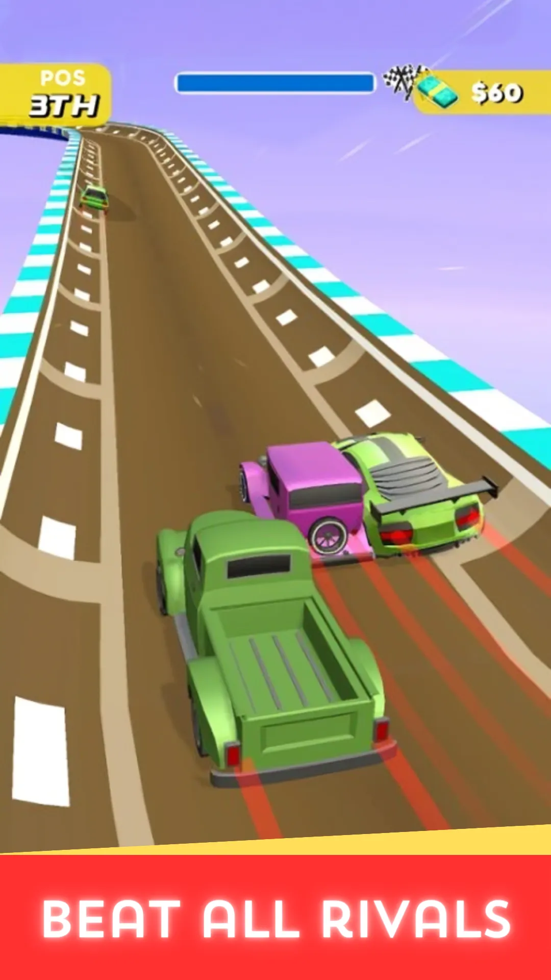 Idle Merge Car Race-Tap Racing | Indus Appstore | Screenshot