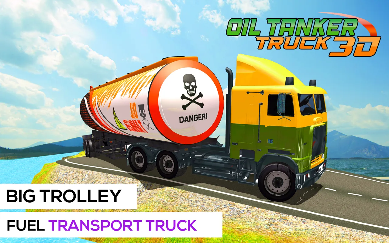 Oil Tanker Truck 3D Games | Indus Appstore | Screenshot