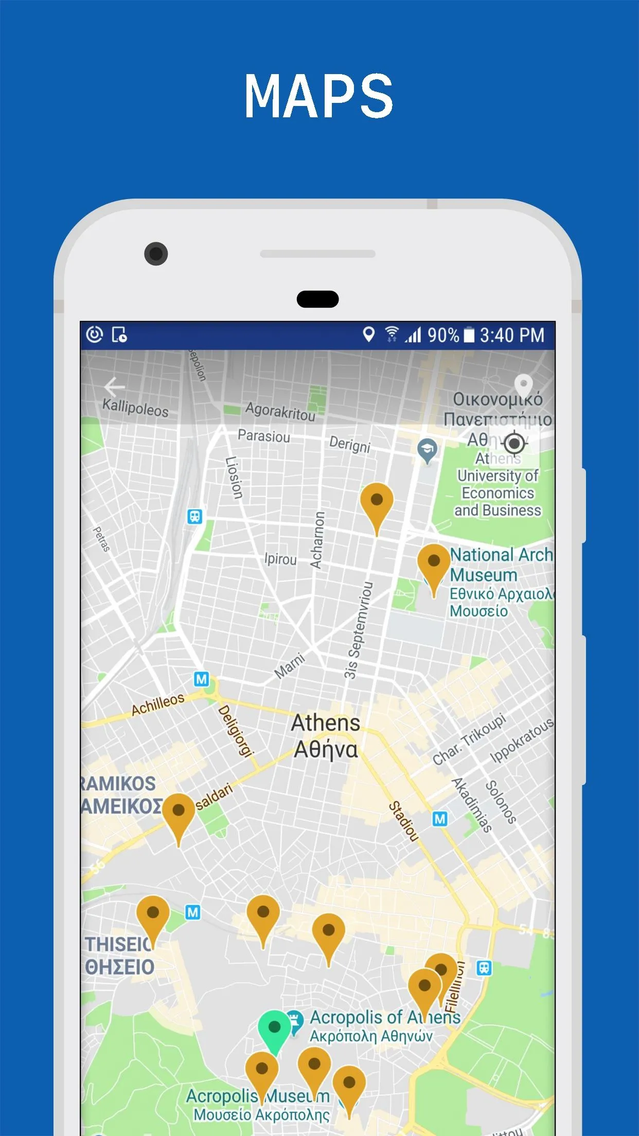 Athens Travel Guide | Indus Appstore | Screenshot