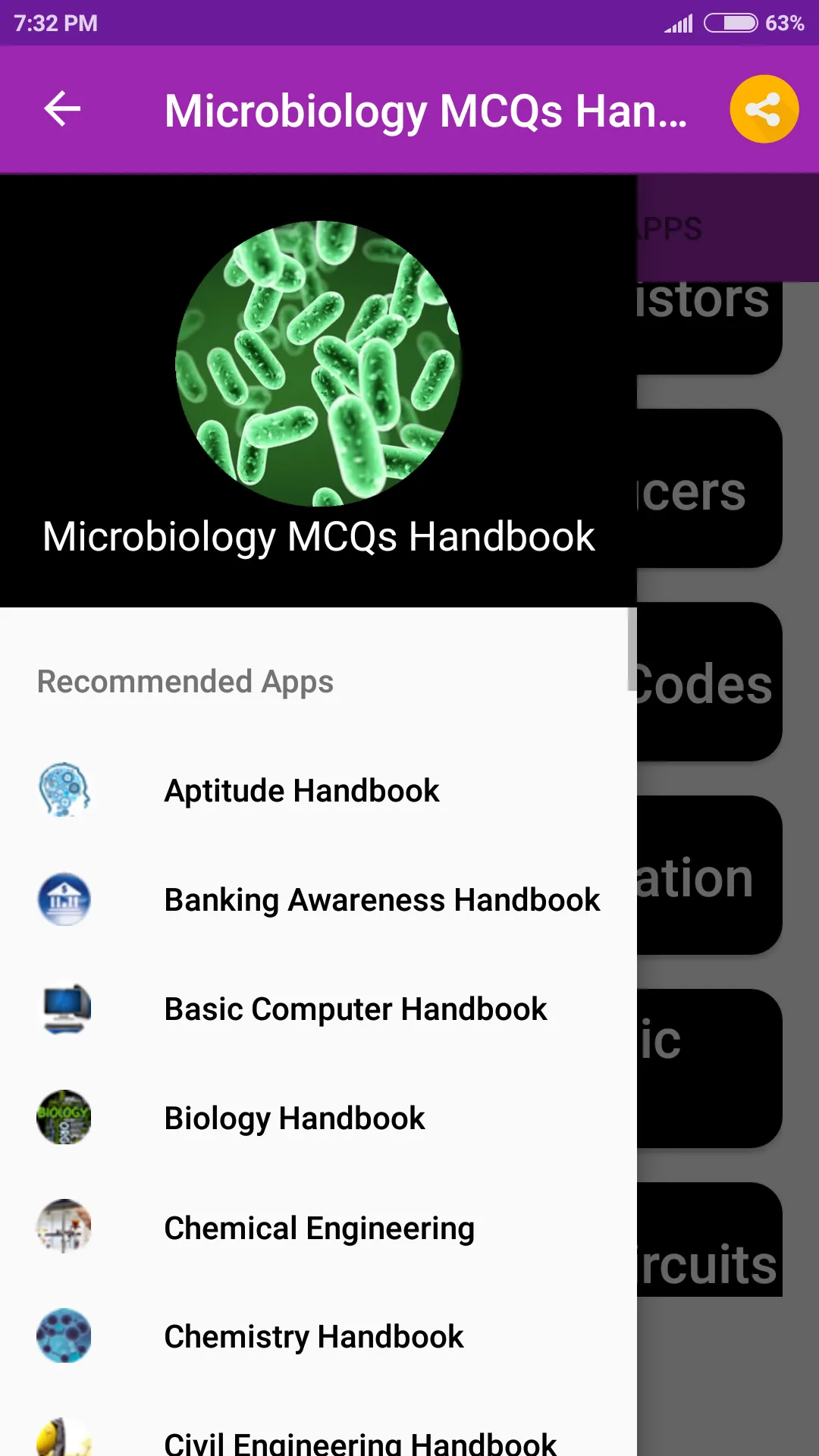 Microbiology Handbook | Indus Appstore | Screenshot