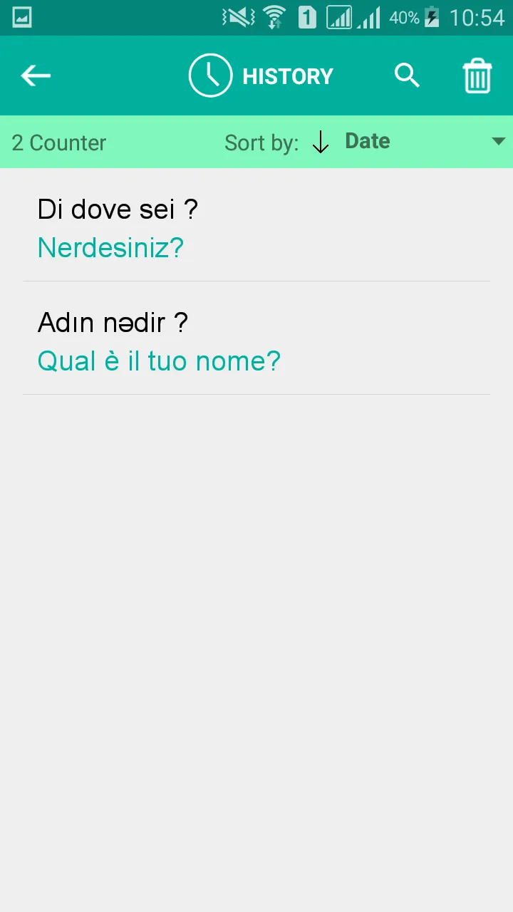 Azerbaijani Italian Translator | Indus Appstore | Screenshot