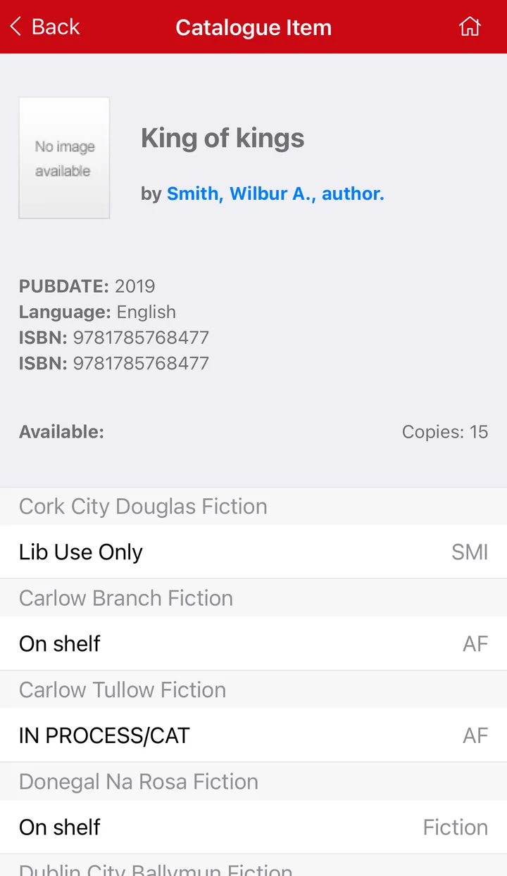 Cork City Libraries | Indus Appstore | Screenshot