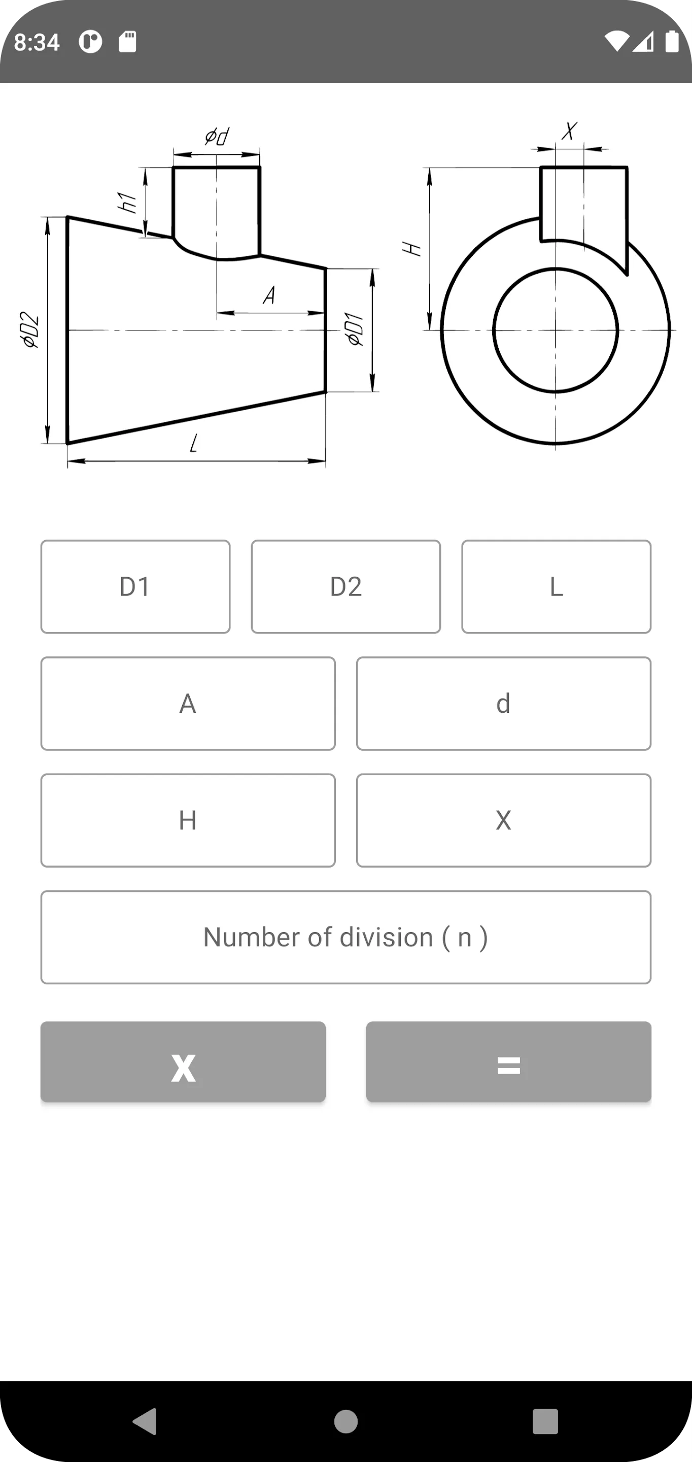 Flat Pattern Bend Calculator | Indus Appstore | Screenshot