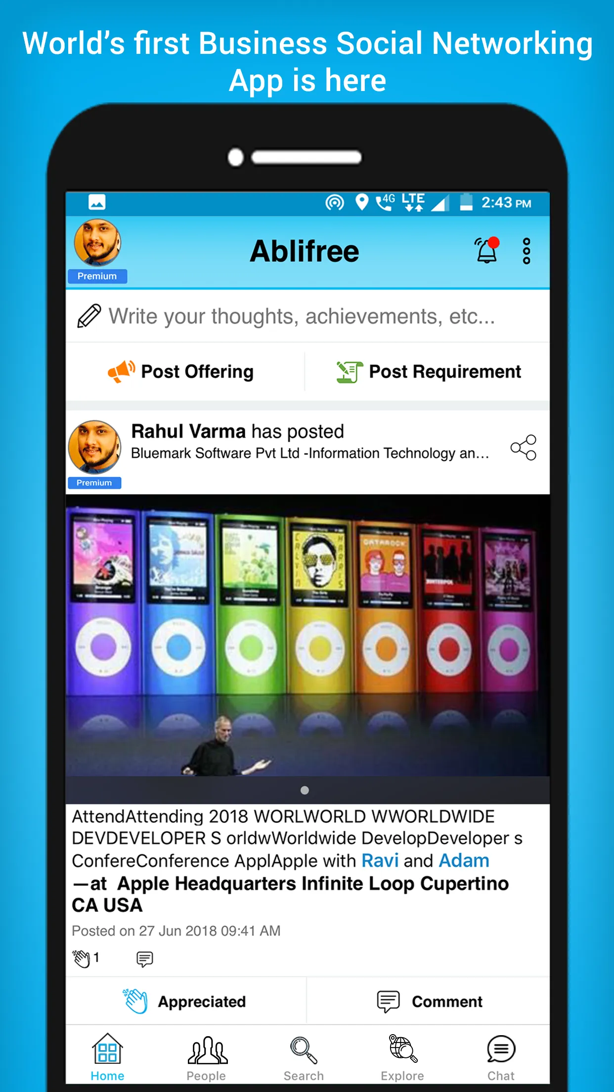 Ablifree Business Network | Indus Appstore | Screenshot