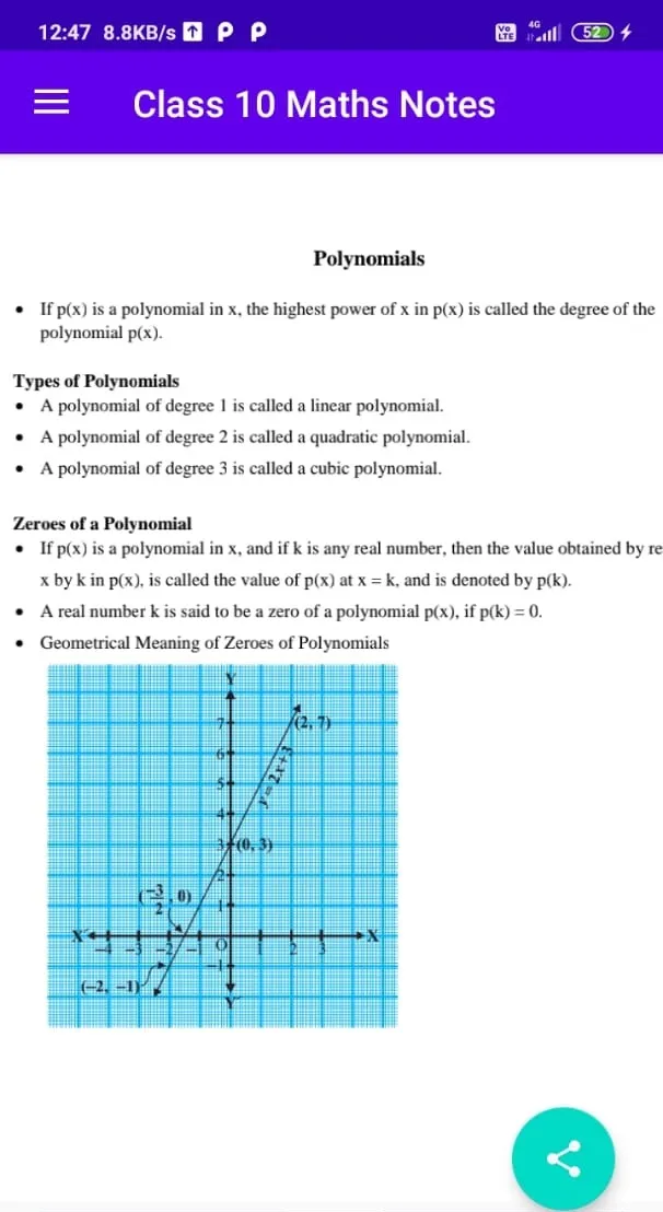 Class 10 Maths Notes | Indus Appstore | Screenshot