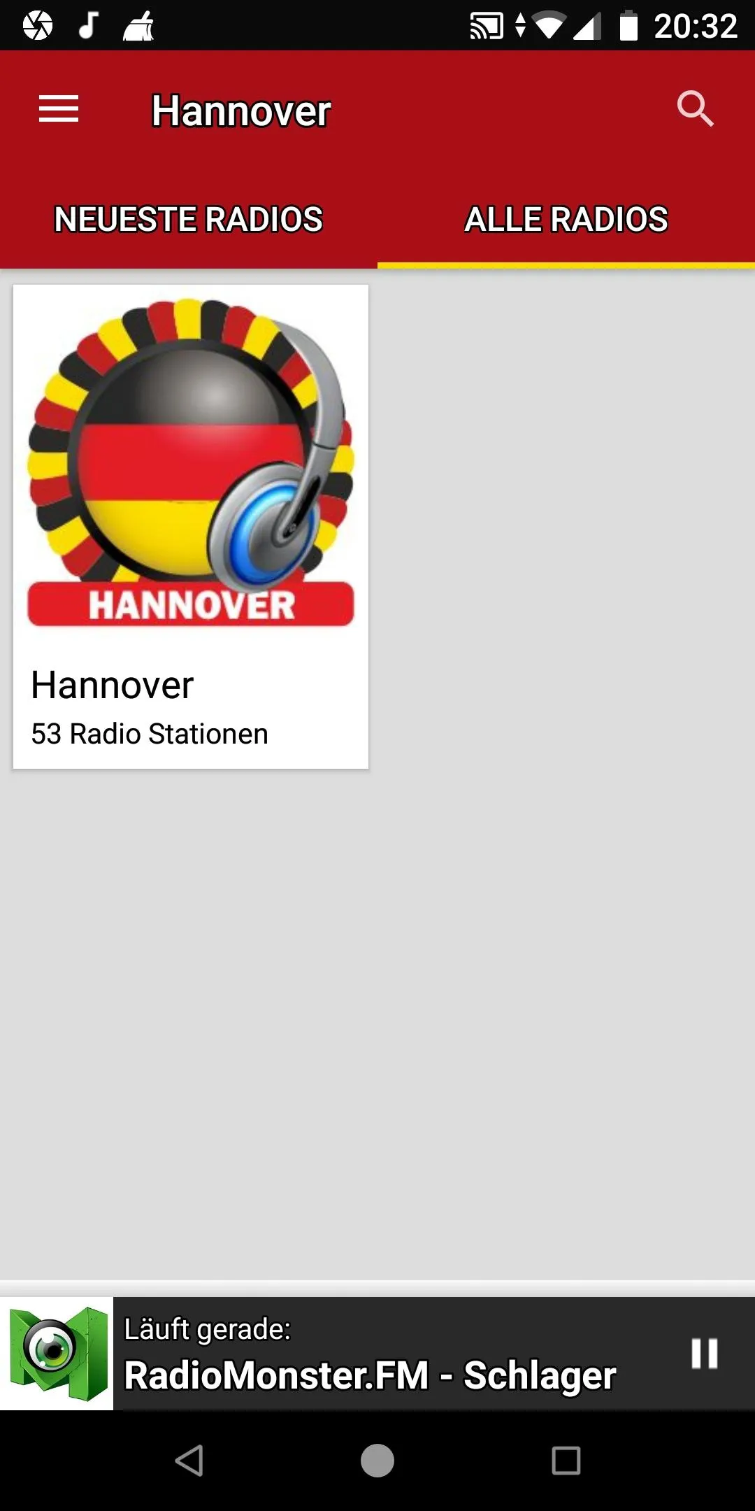 Radiosender aus Hannover | Indus Appstore | Screenshot