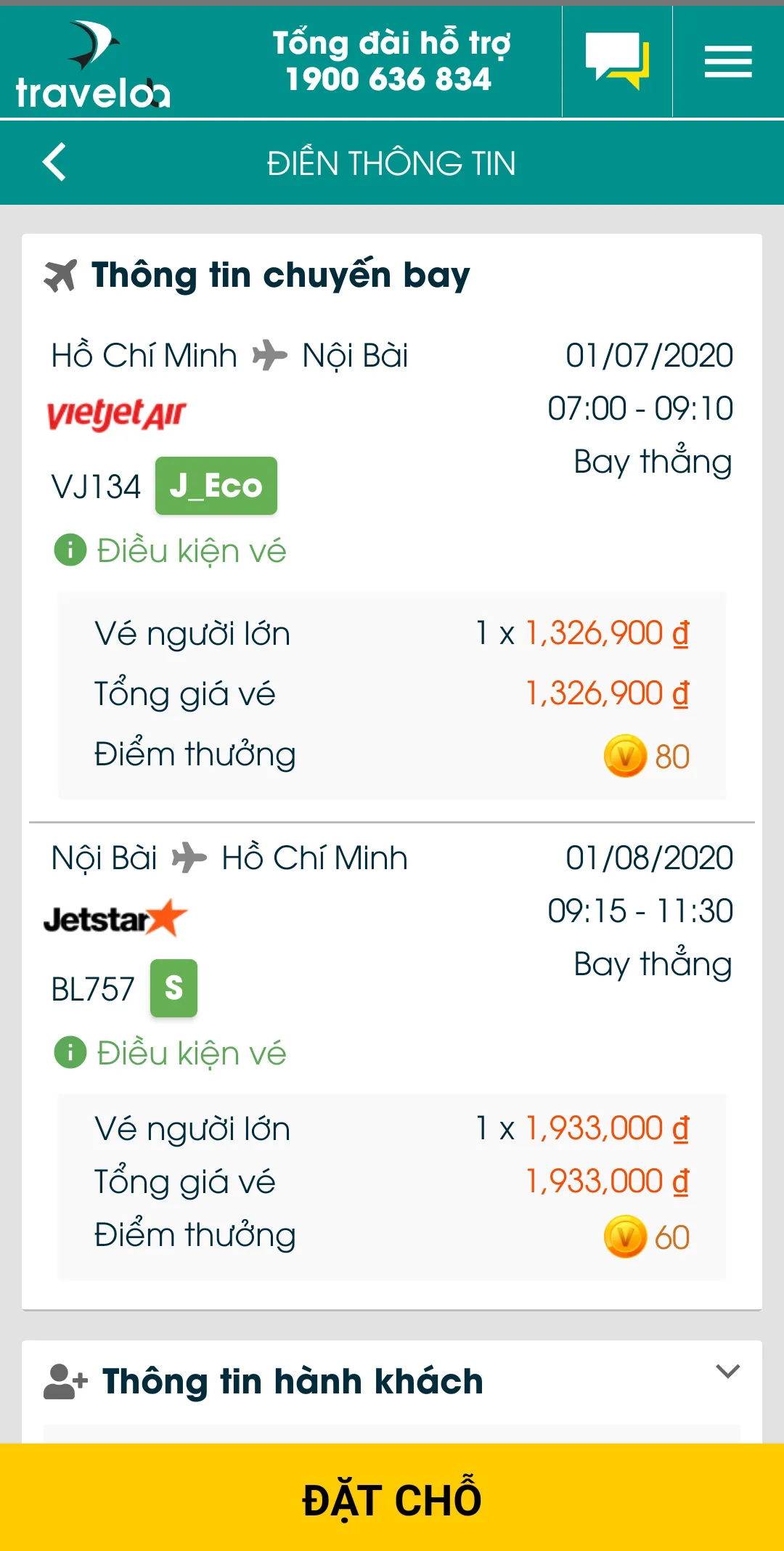 Ứng Dụng Săn Vé Máy Bay Giá Rẻ | Indus Appstore | Screenshot