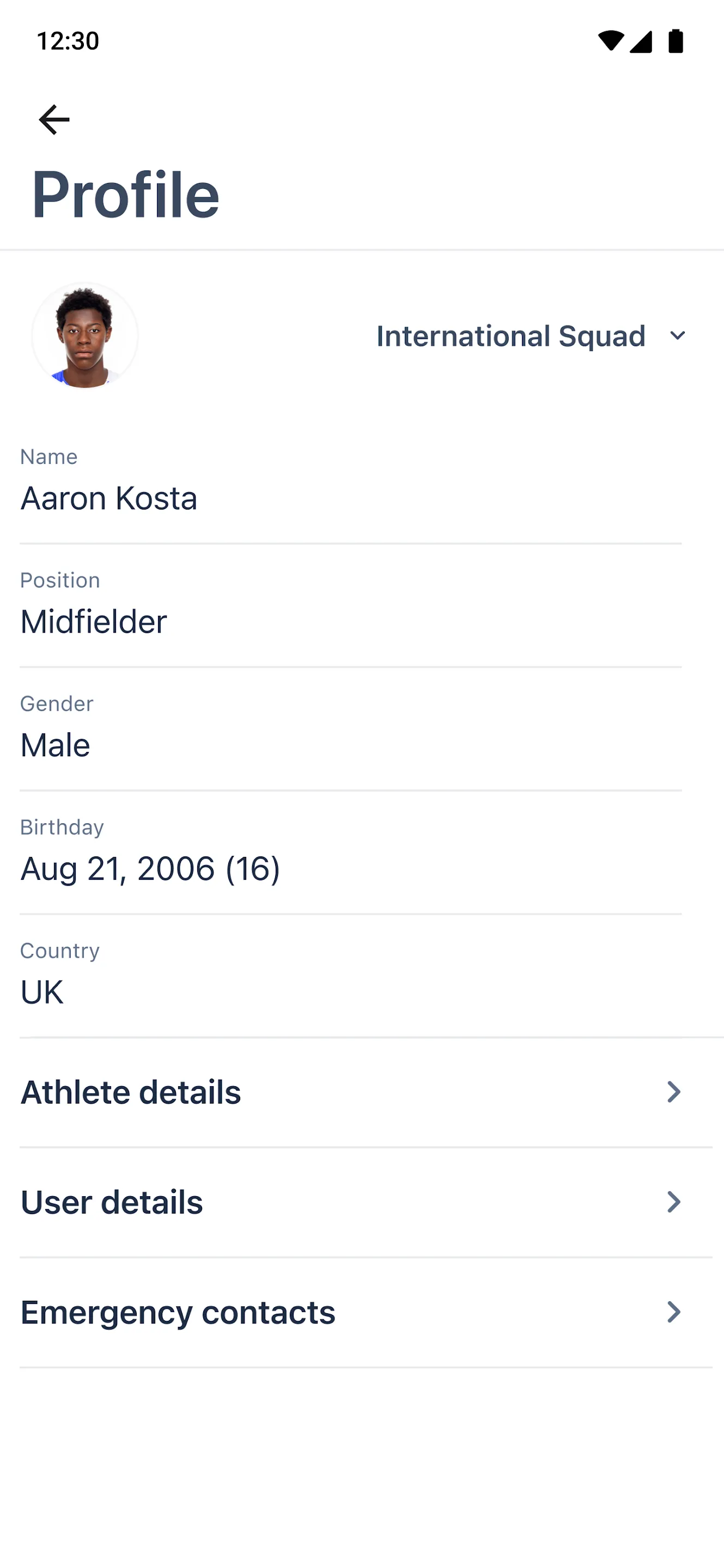 Athlete | Indus Appstore | Screenshot