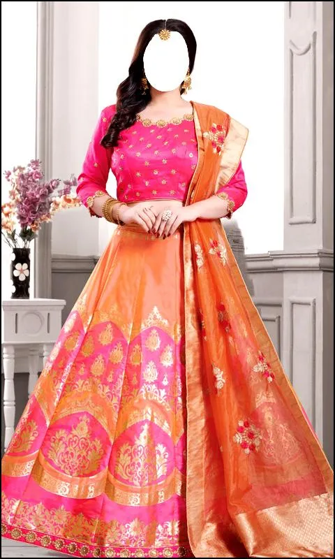 Women Lehenga Choli Photo Suit | Indus Appstore | Screenshot