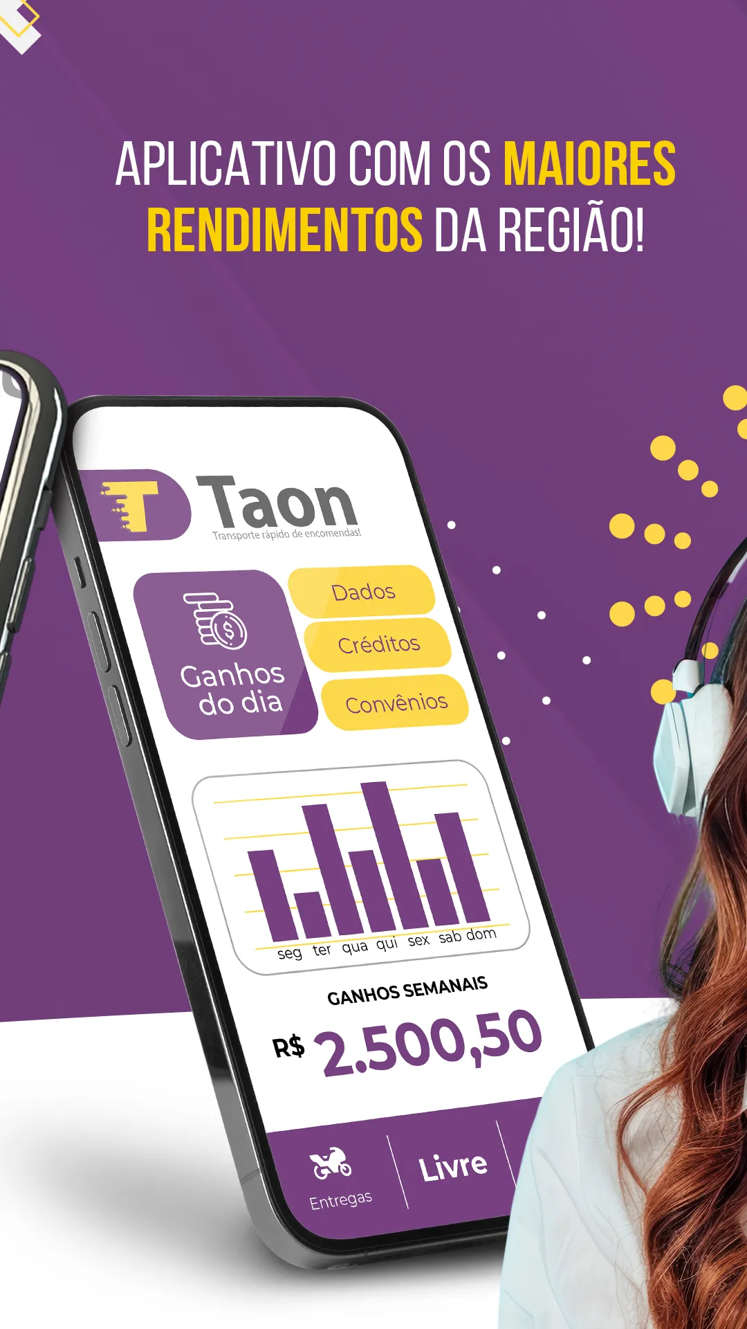 Taon Delivery para Entregador | Indus Appstore | Screenshot