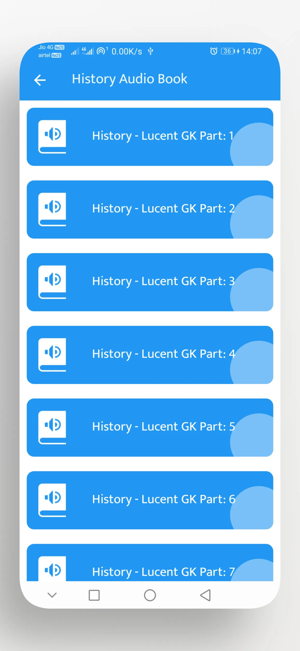 Lucent GK Audiobook 2024 hindi | Indus Appstore | Screenshot