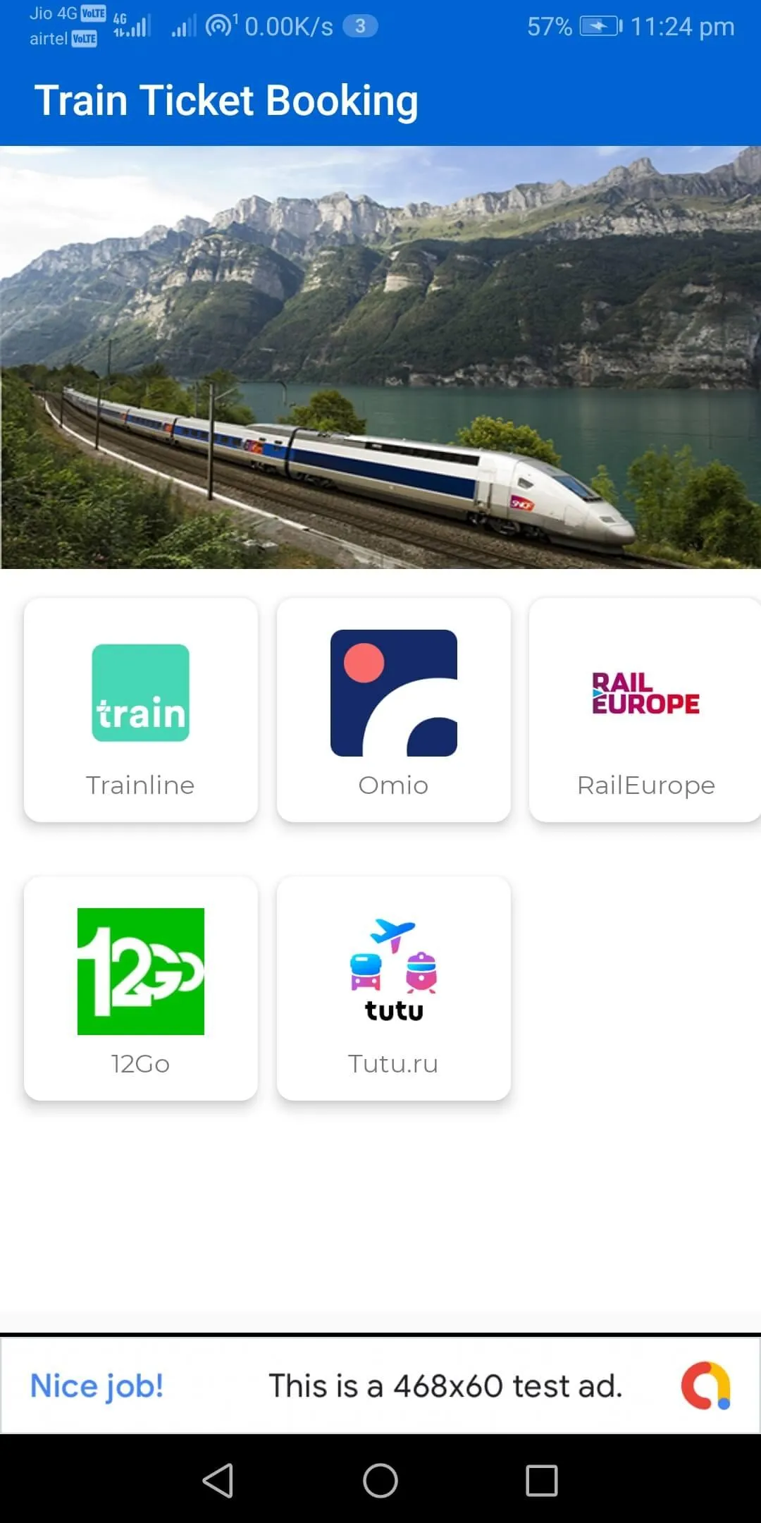 Euro tickets | Indus Appstore | Screenshot