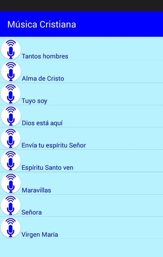 Canciones Católicas Cristianas | Indus Appstore | Screenshot