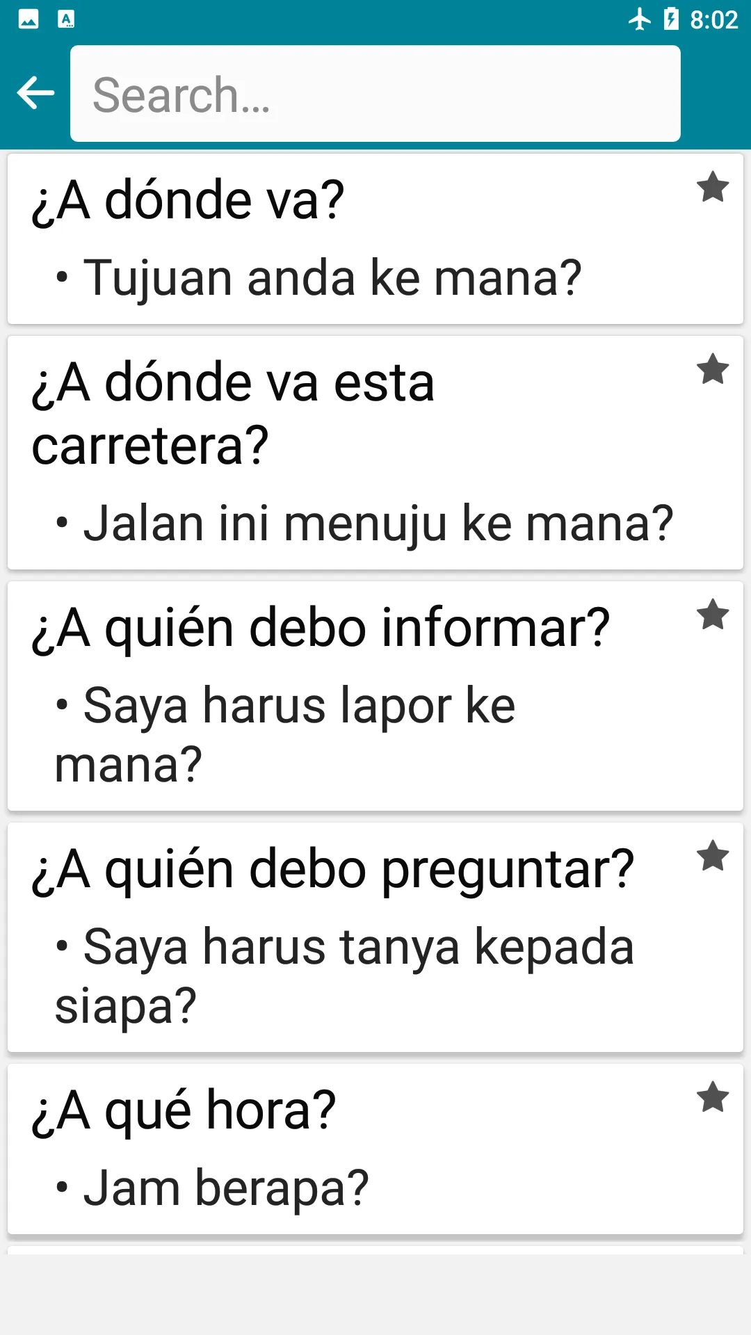 Indonesian - Spanish | Indus Appstore | Screenshot