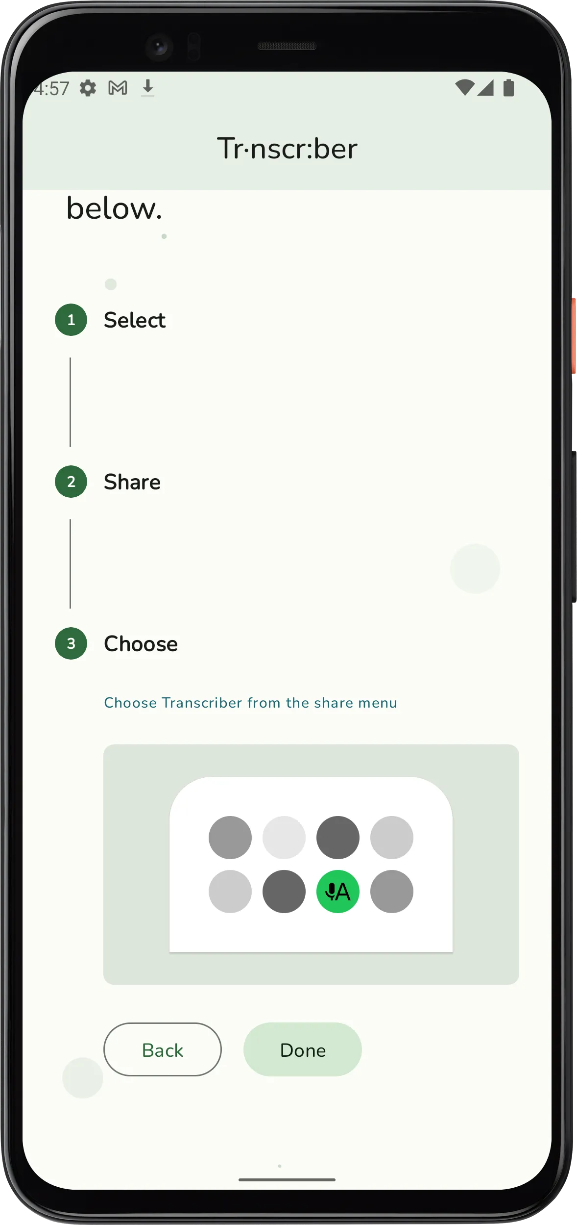 Transcriber for WhatsApp | Indus Appstore | Screenshot