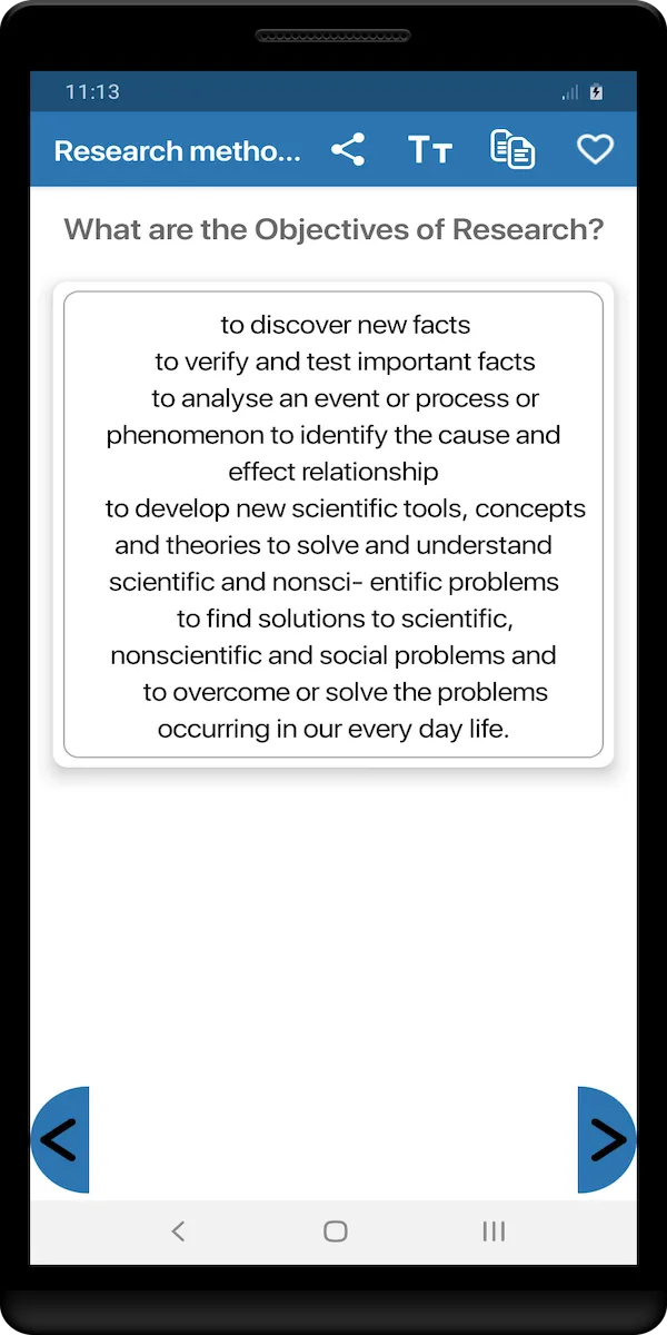 Research methodology Offline | Indus Appstore | Screenshot