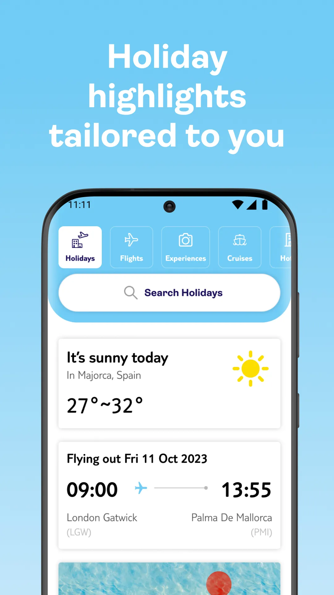 TUI Holidays & Travel App | Indus Appstore | Screenshot