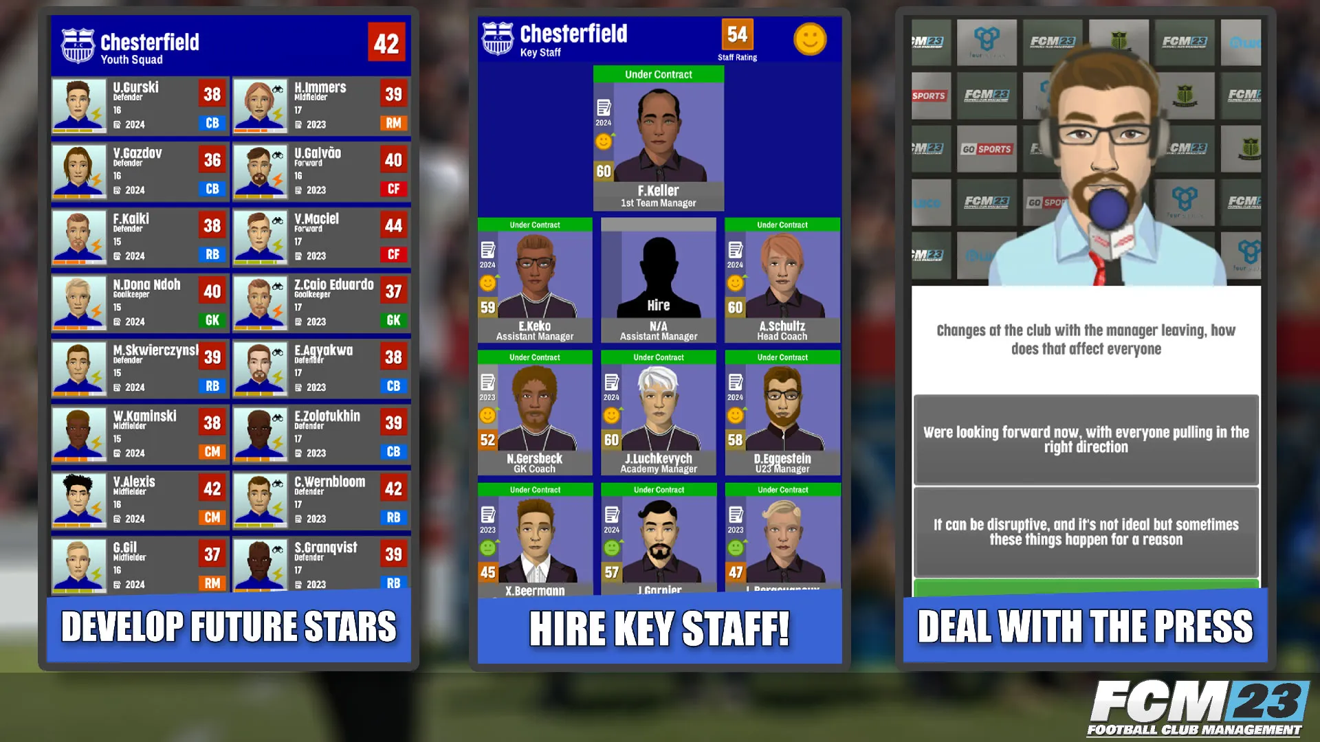 FCM23 Soccer Club Management | Indus Appstore | Screenshot