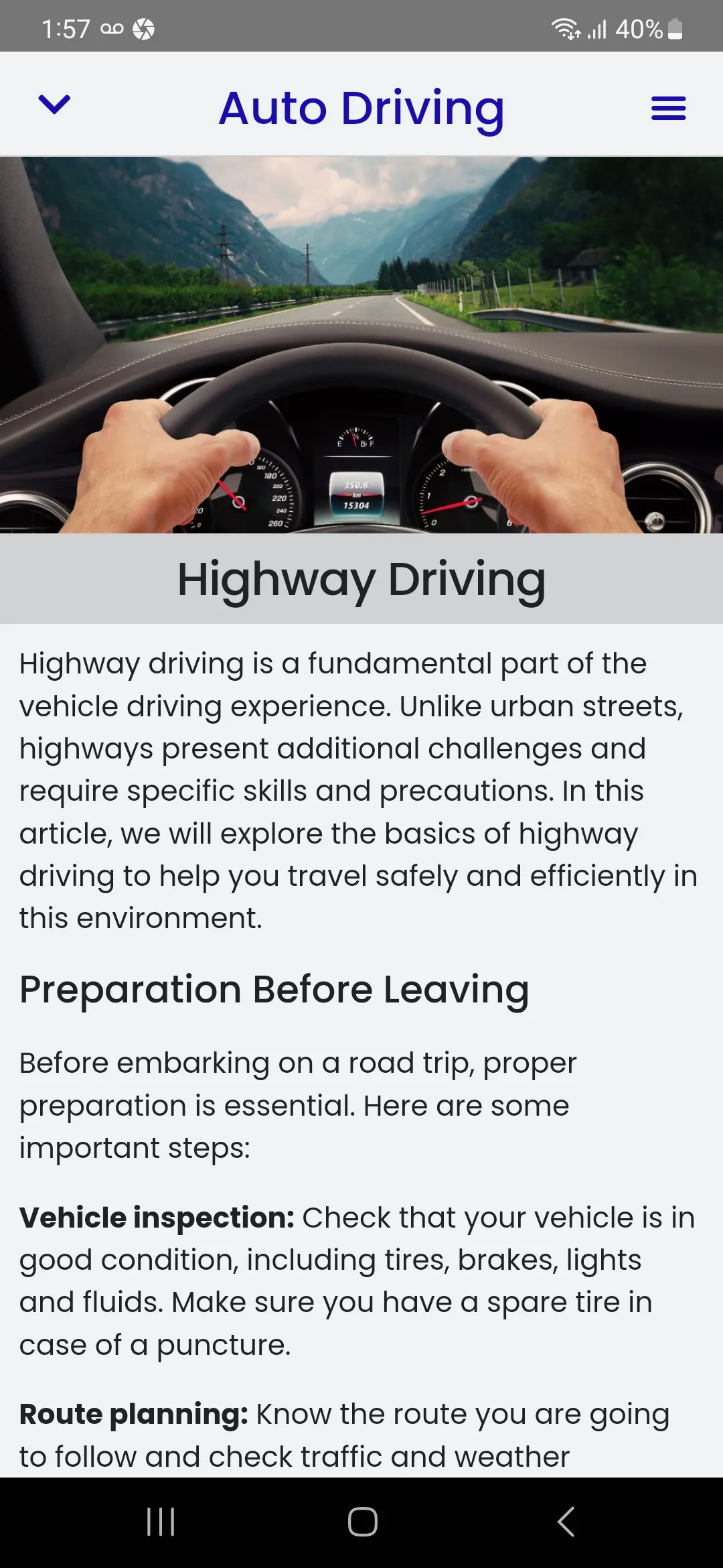 Car Driving Course | Indus Appstore | Screenshot