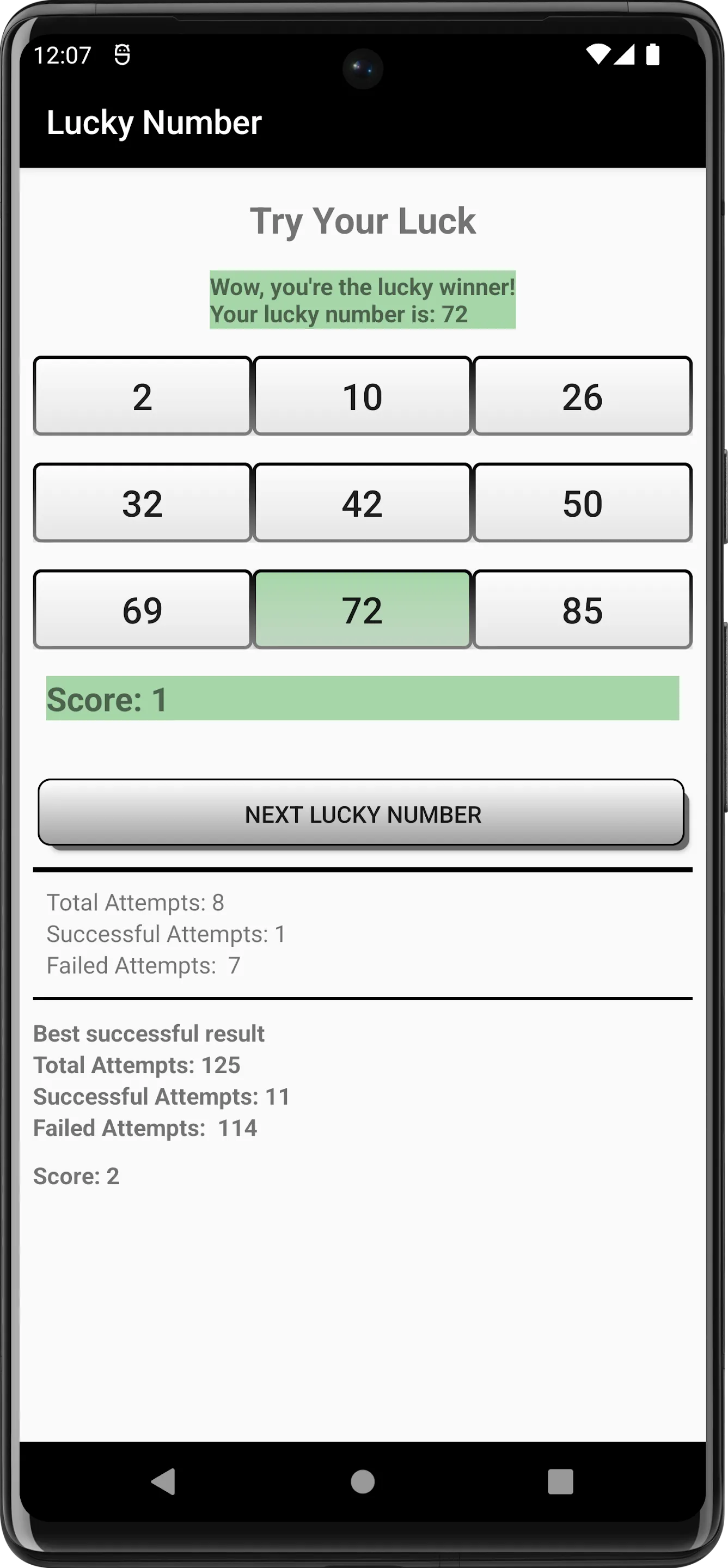 Lucky Number | Indus Appstore | Screenshot