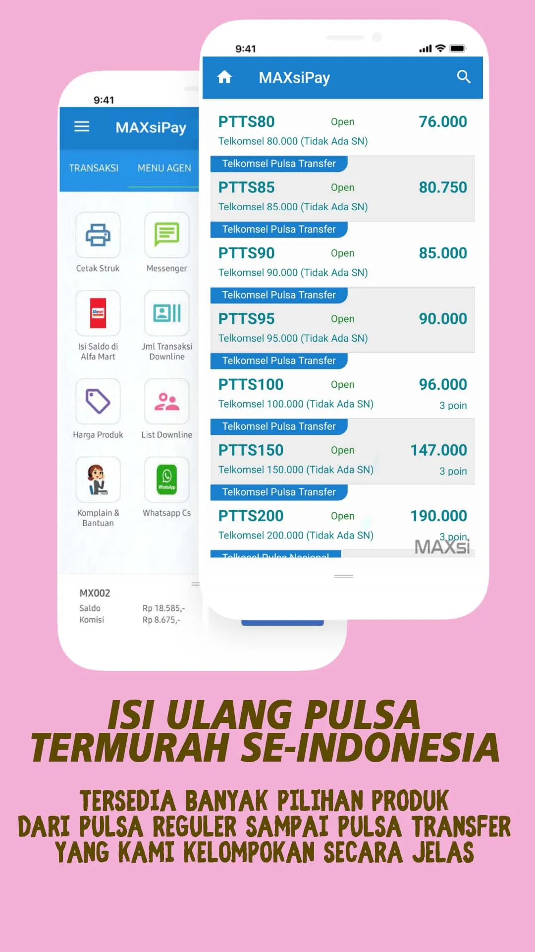 MAXsi Reload: Agen Kuota | Indus Appstore | Screenshot