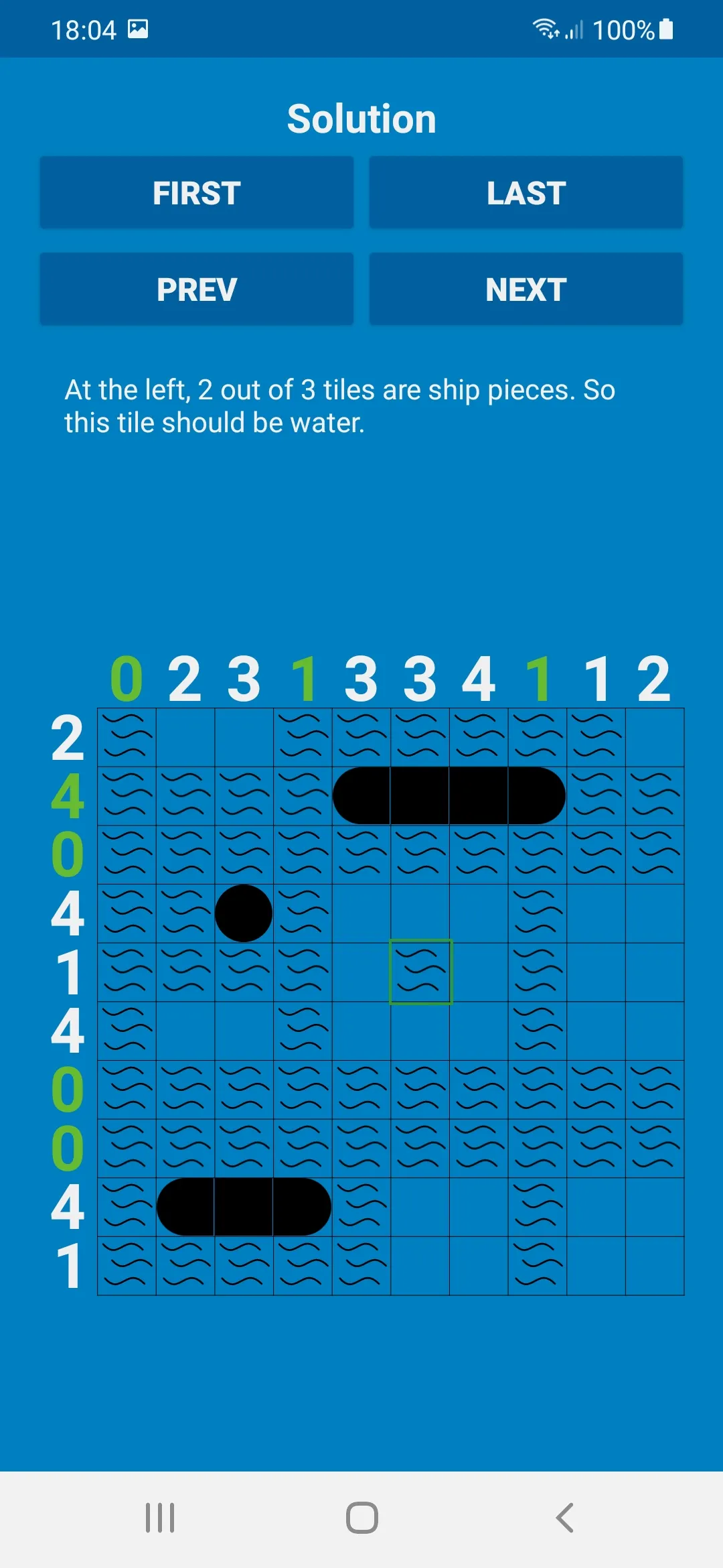 Battleship Solver | Indus Appstore | Screenshot
