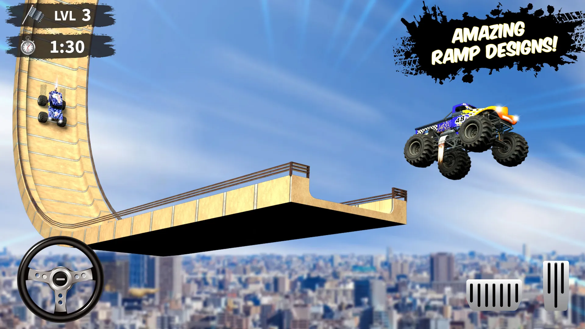 Fearless Wheels 4x4 car games | Indus Appstore | Screenshot