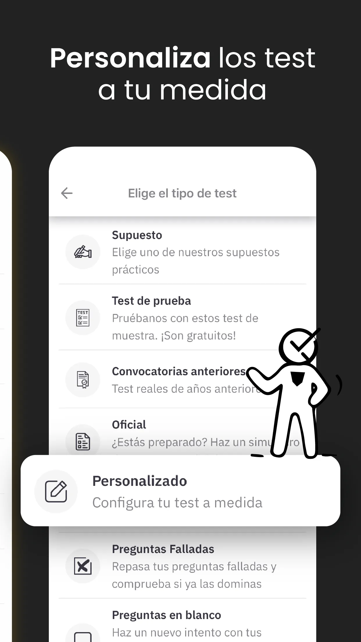 OpositaTest - Test Oposiciones | Indus Appstore | Screenshot