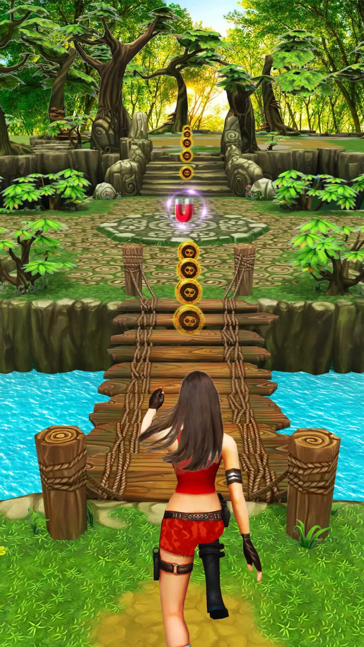 Runner Survival Lost Temple 3d | Indus Appstore | Screenshot