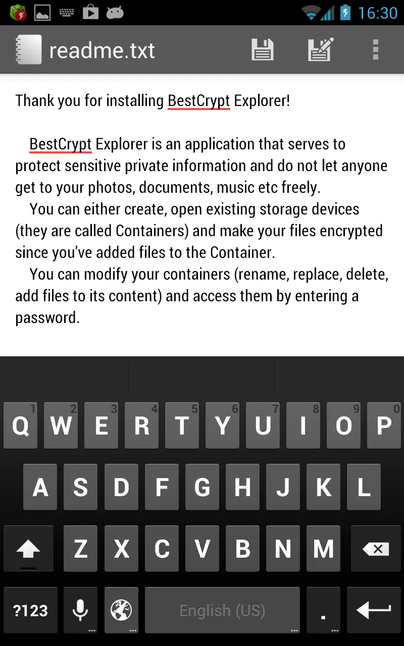 BestCrypt Explorer | Indus Appstore | Screenshot