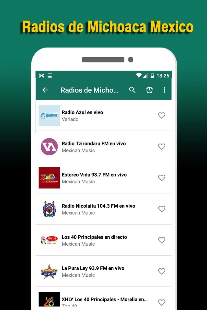 Radios de Michoacan | Indus Appstore | Screenshot