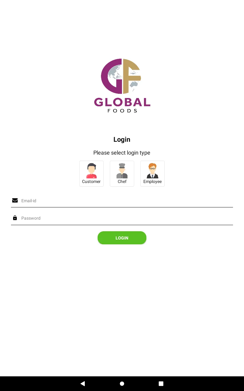 Global Foods | Indus Appstore | Screenshot