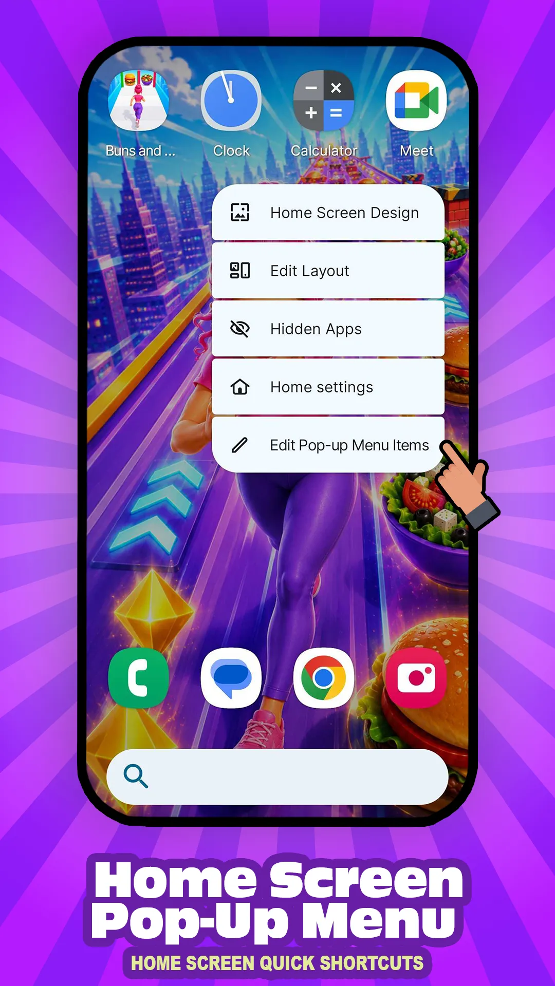 Buns and Bounce Home Screen | Indus Appstore | Screenshot