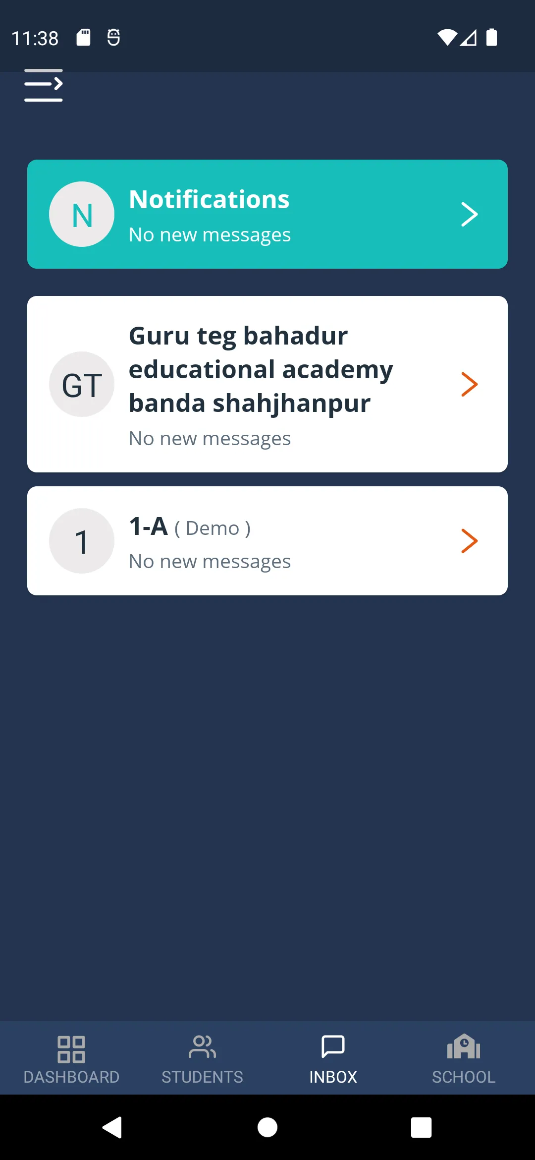 Guru Teg Bahadur Academy | Indus Appstore | Screenshot