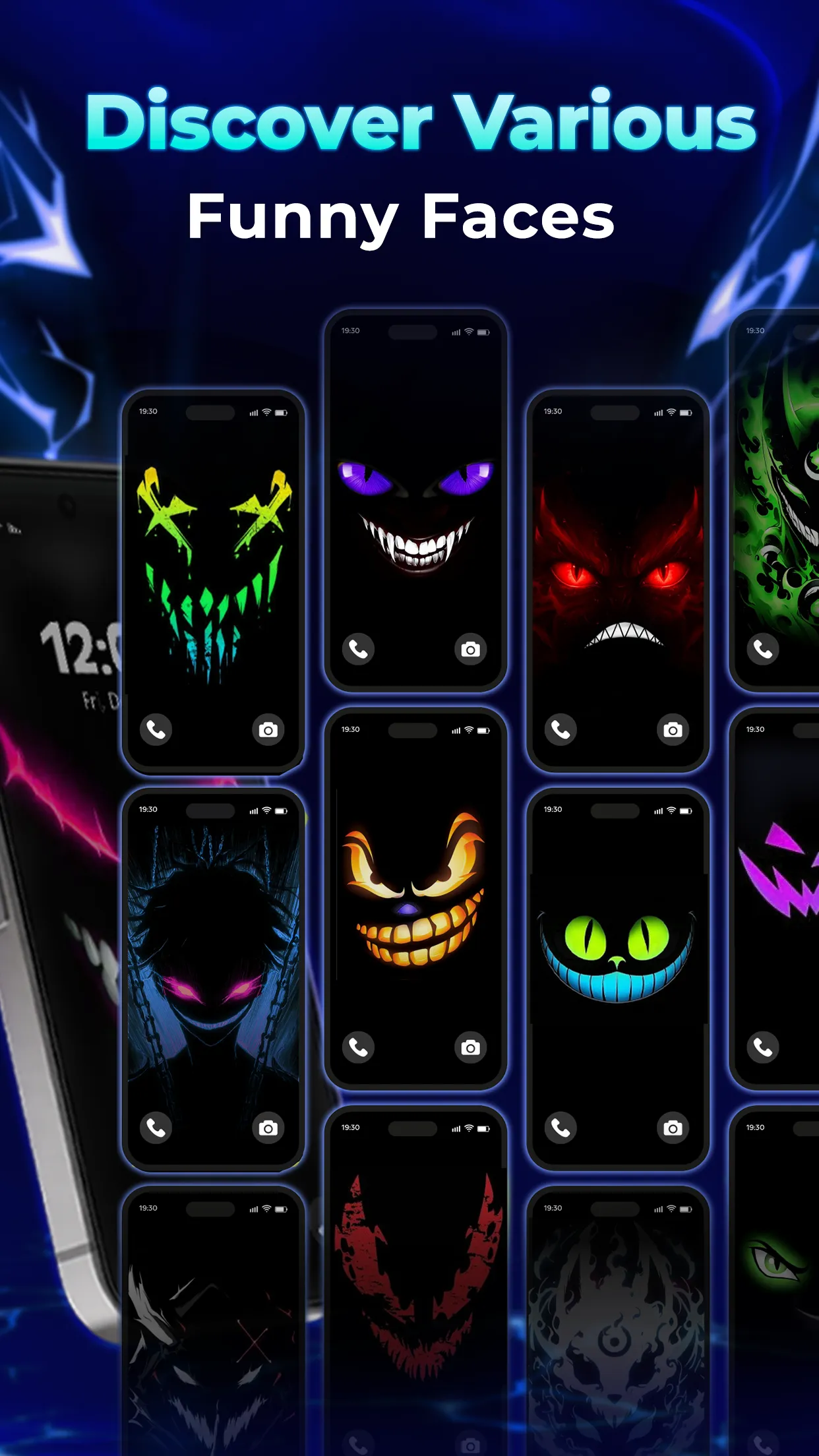 Smiley Fun Live Wallpaper | Indus Appstore | Screenshot