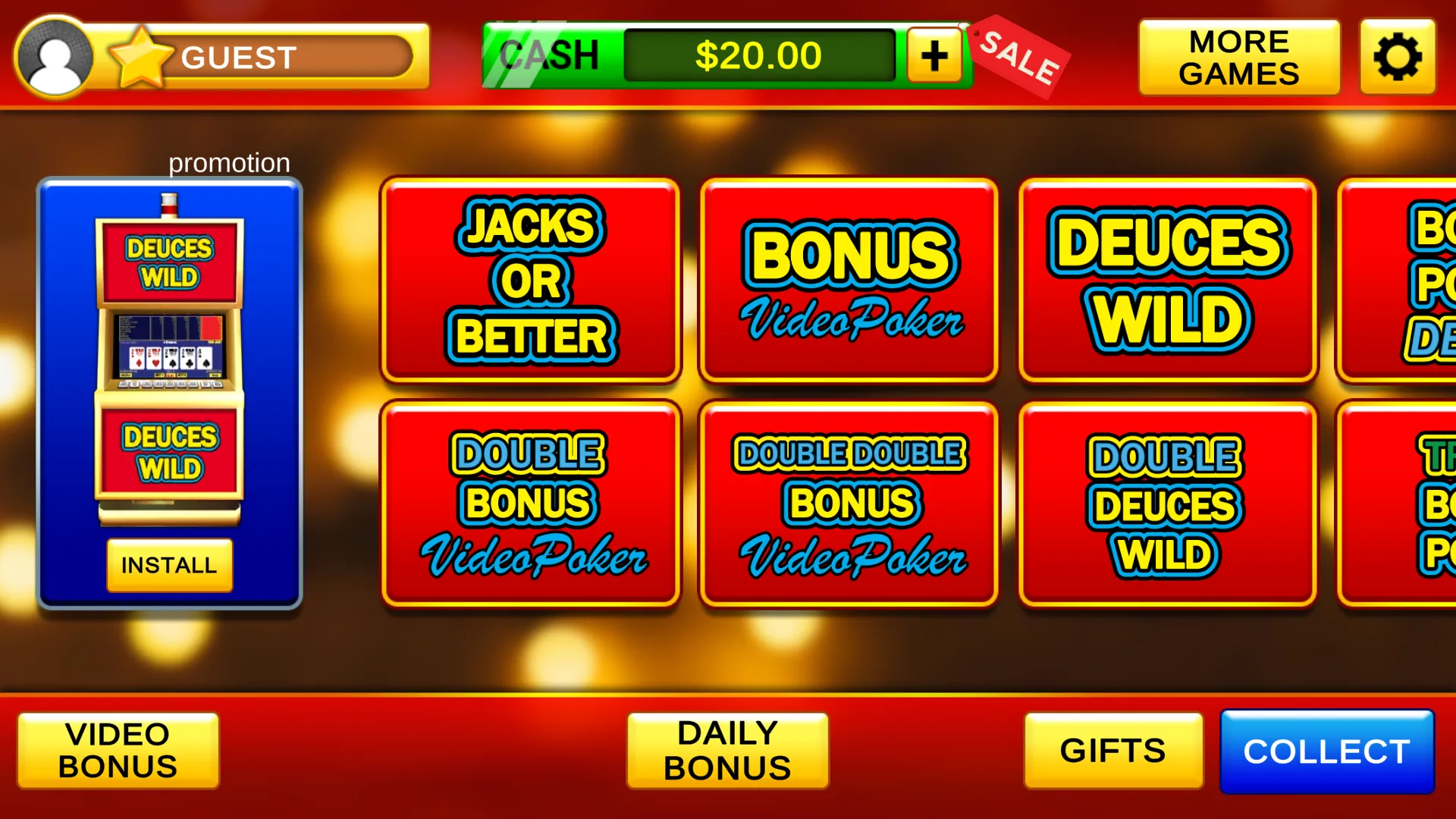 Video Poker Casino Vegas Games | Indus Appstore | Screenshot