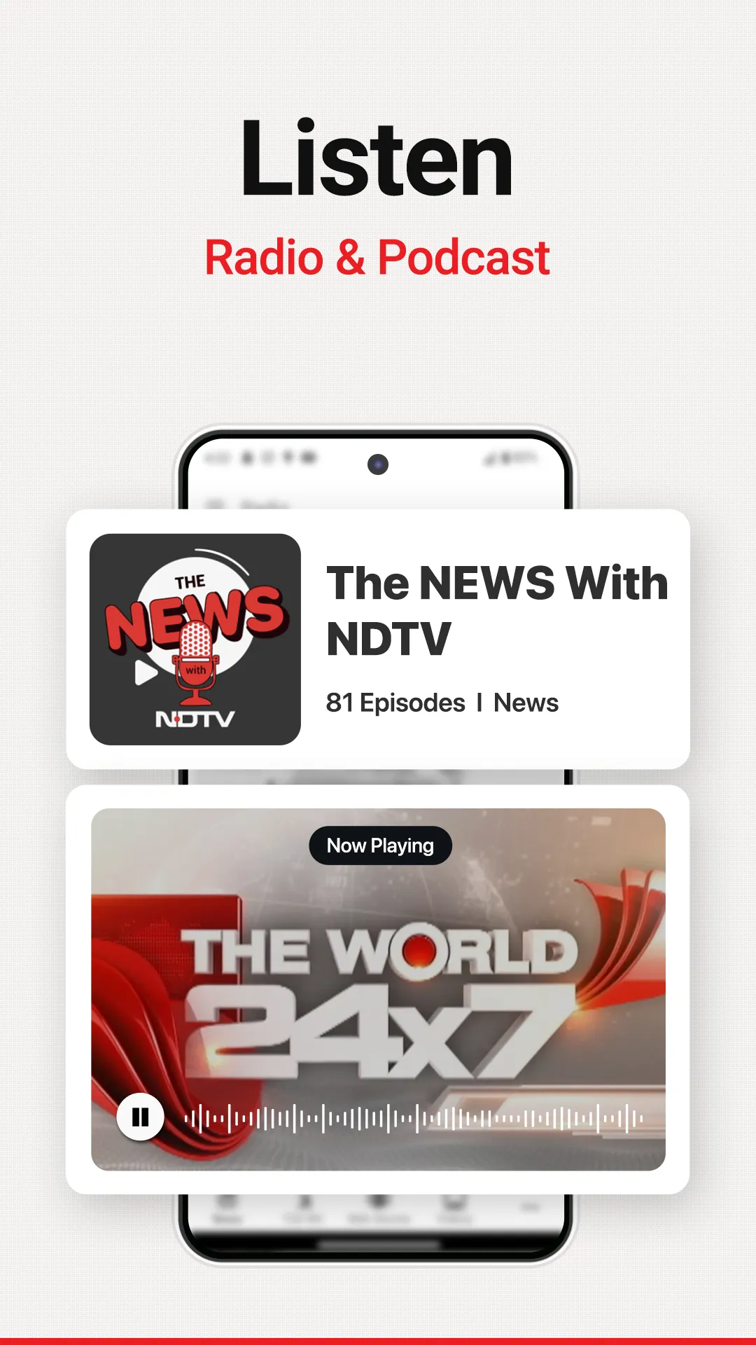 NDTV : Daily News & Updates | Indus Appstore | Screenshot