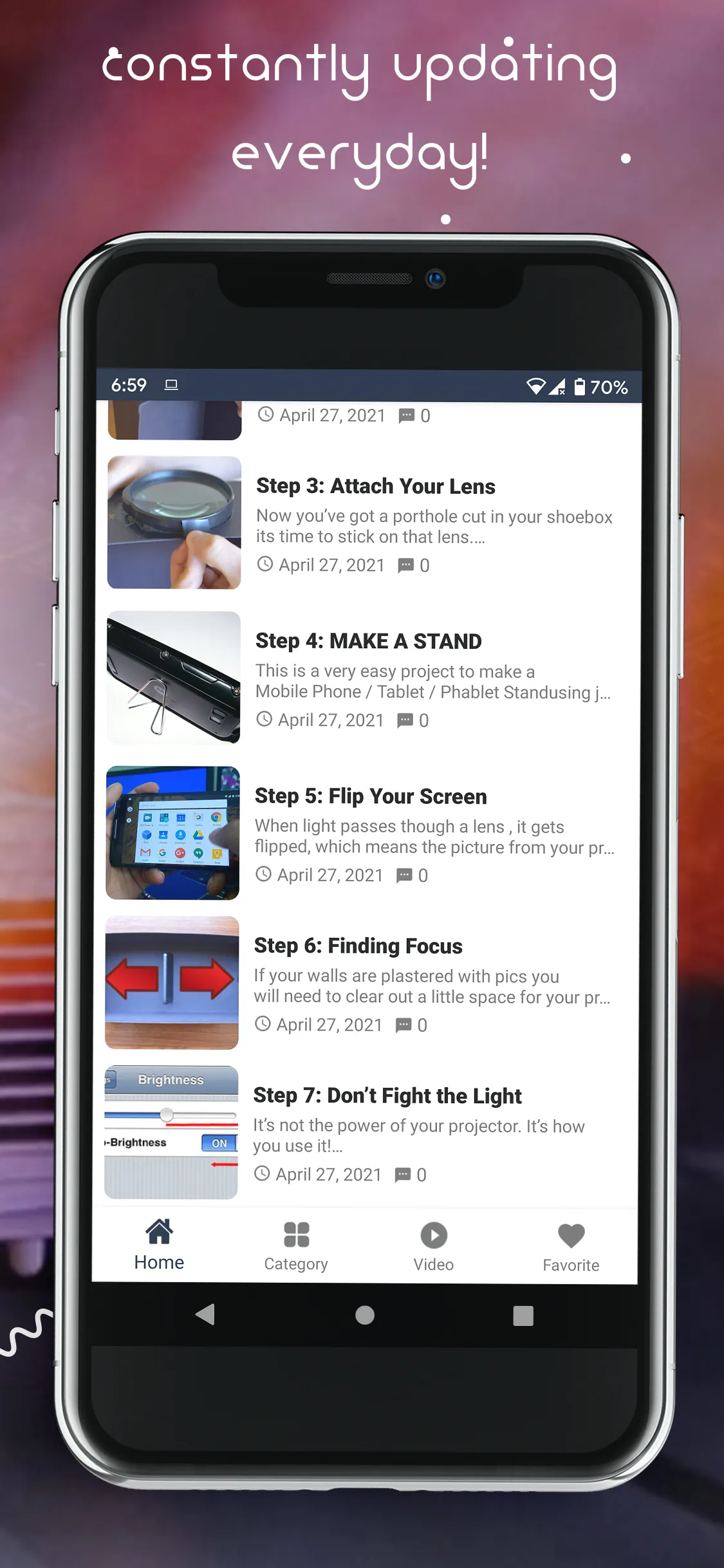 How Make Smartphone Projector | Indus Appstore | Screenshot