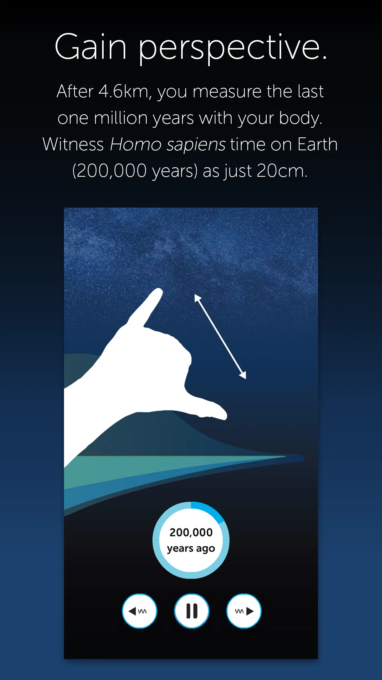 Deep Time Walk: Earth history | Indus Appstore | Screenshot