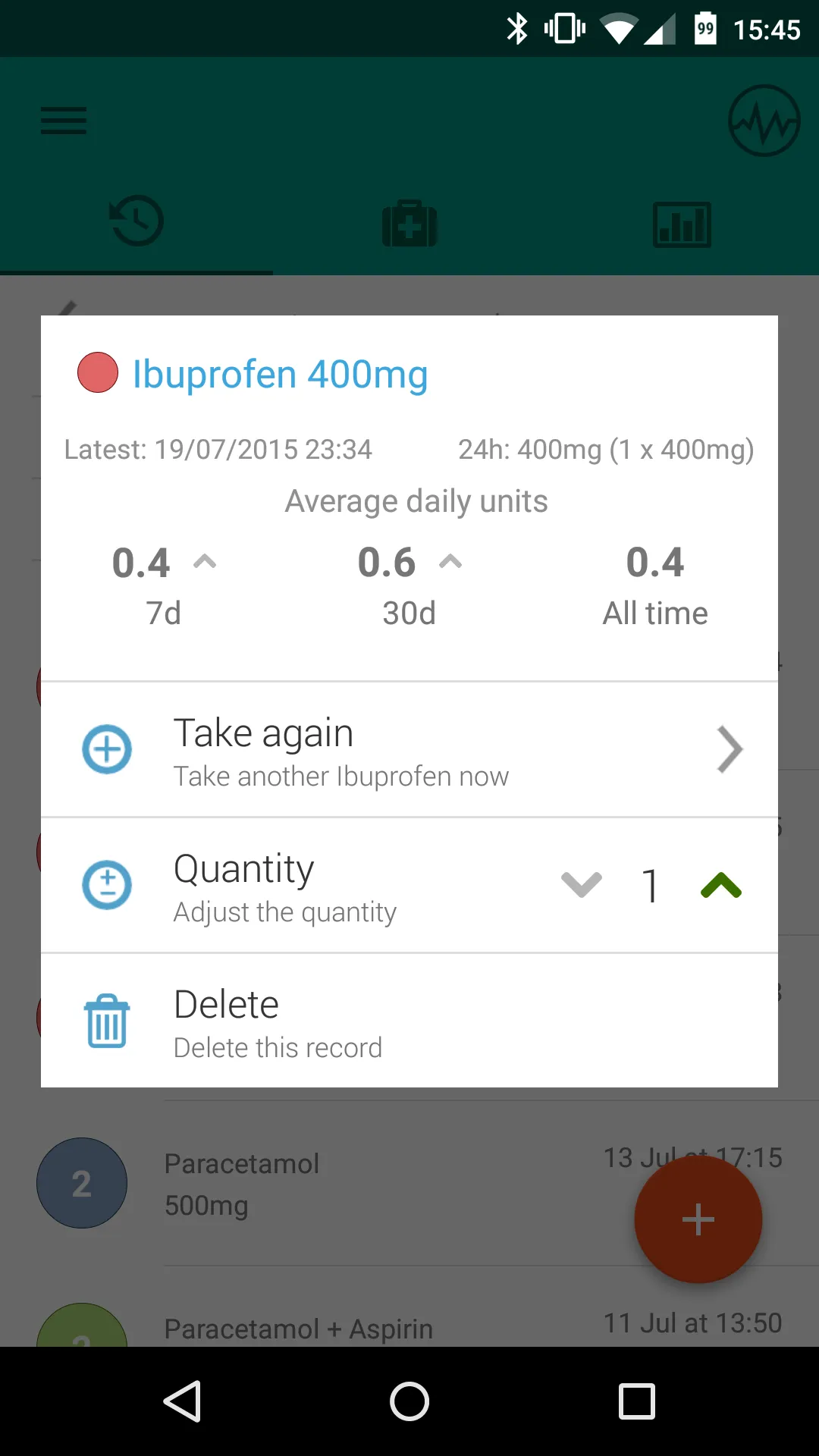 Pill Logger - Meds Tracker | Indus Appstore | Screenshot