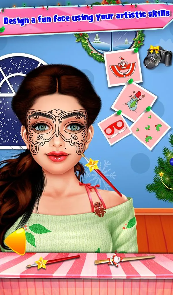 Christmas Makeup Dressup Games | Indus Appstore | Screenshot