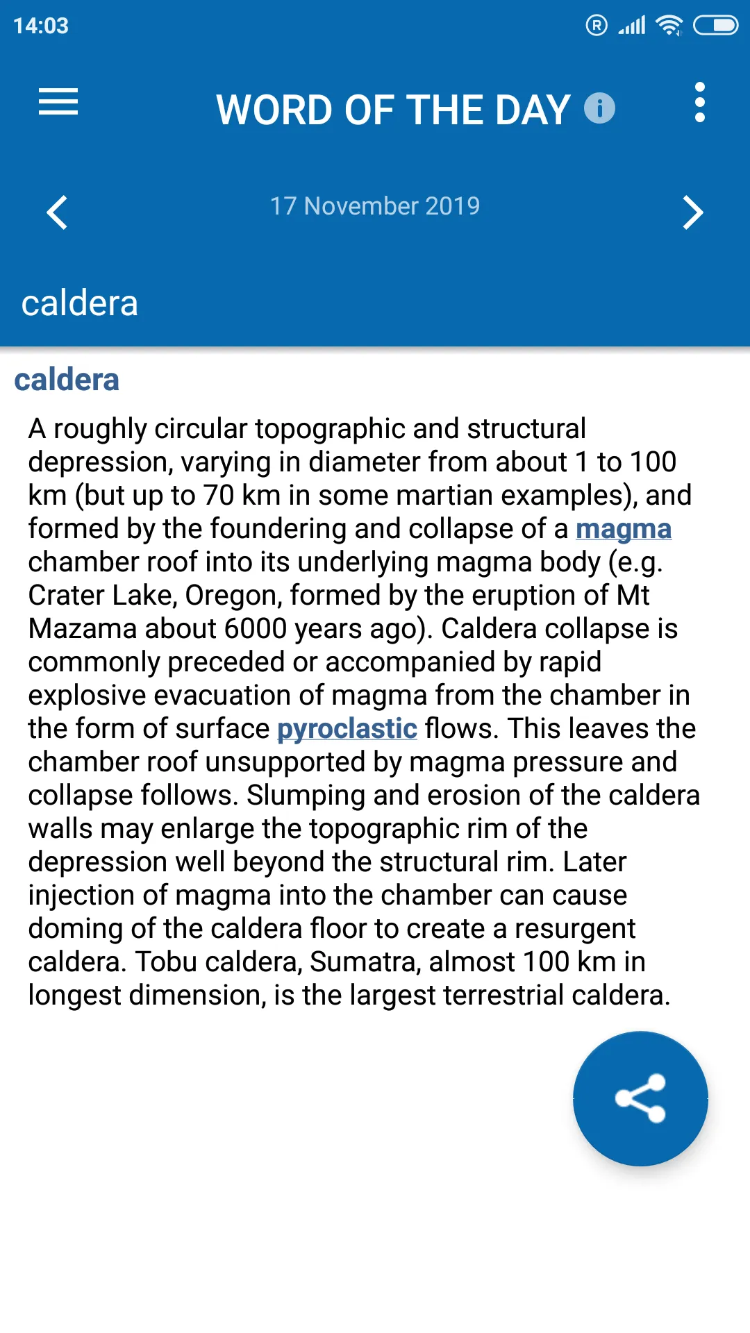 Oxford Dictionary of Geology | Indus Appstore | Screenshot