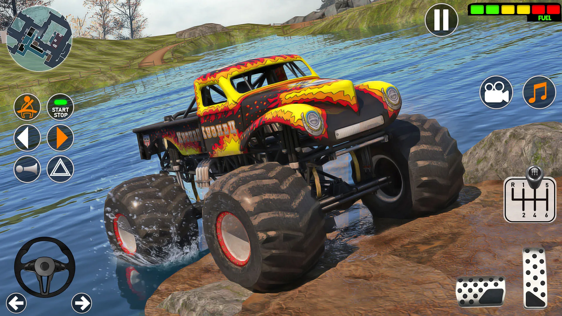 Monster Truck Stunts Games 3D | Indus Appstore | Screenshot