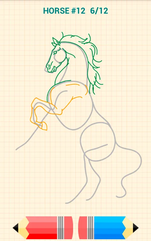 How to Draw Horses | Indus Appstore | Screenshot