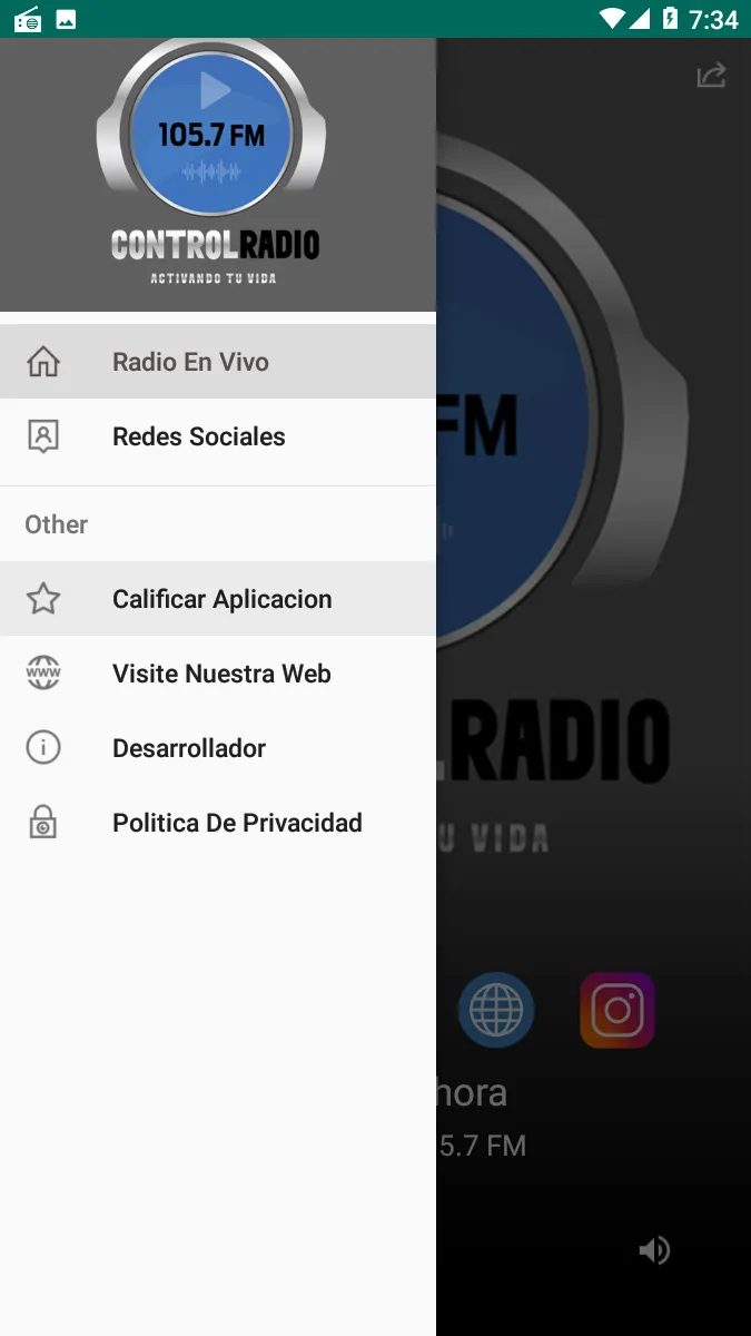 CONTROL RADIO 105.7 FM | Indus Appstore | Screenshot