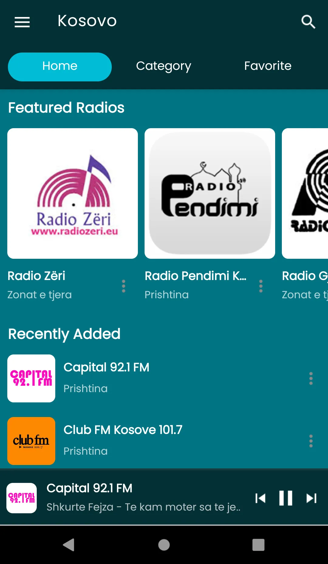 Radio Kosovo | Indus Appstore | Screenshot