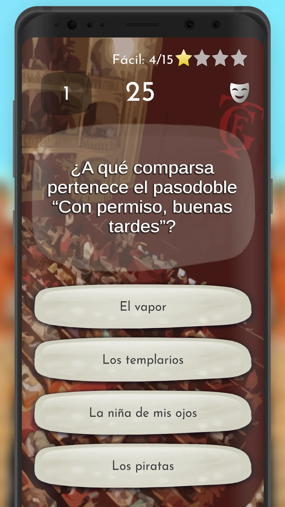 Quiz Carnaval de Cádiz | Indus Appstore | Screenshot