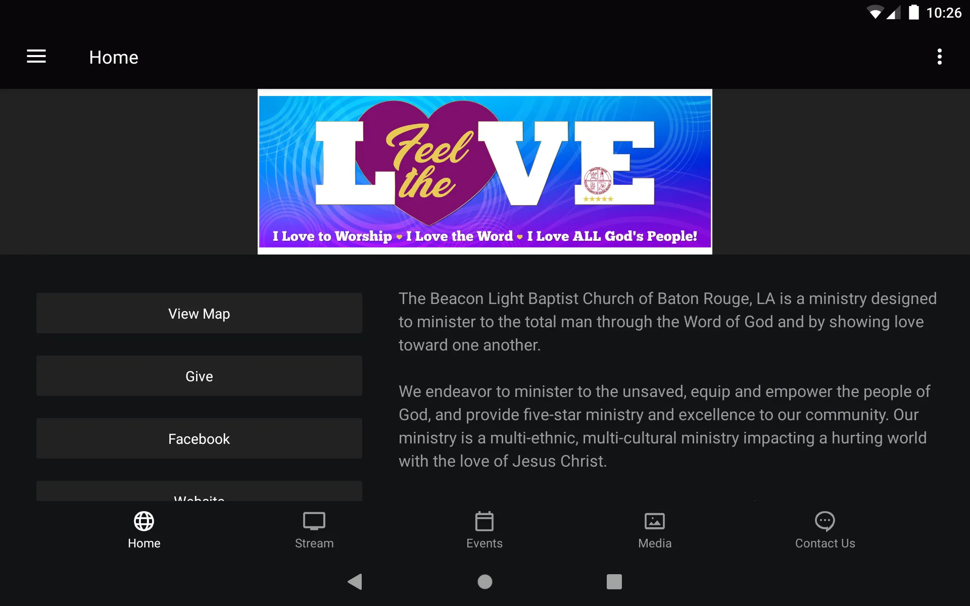 Beacon Light of Baton Rouge | Indus Appstore | Screenshot