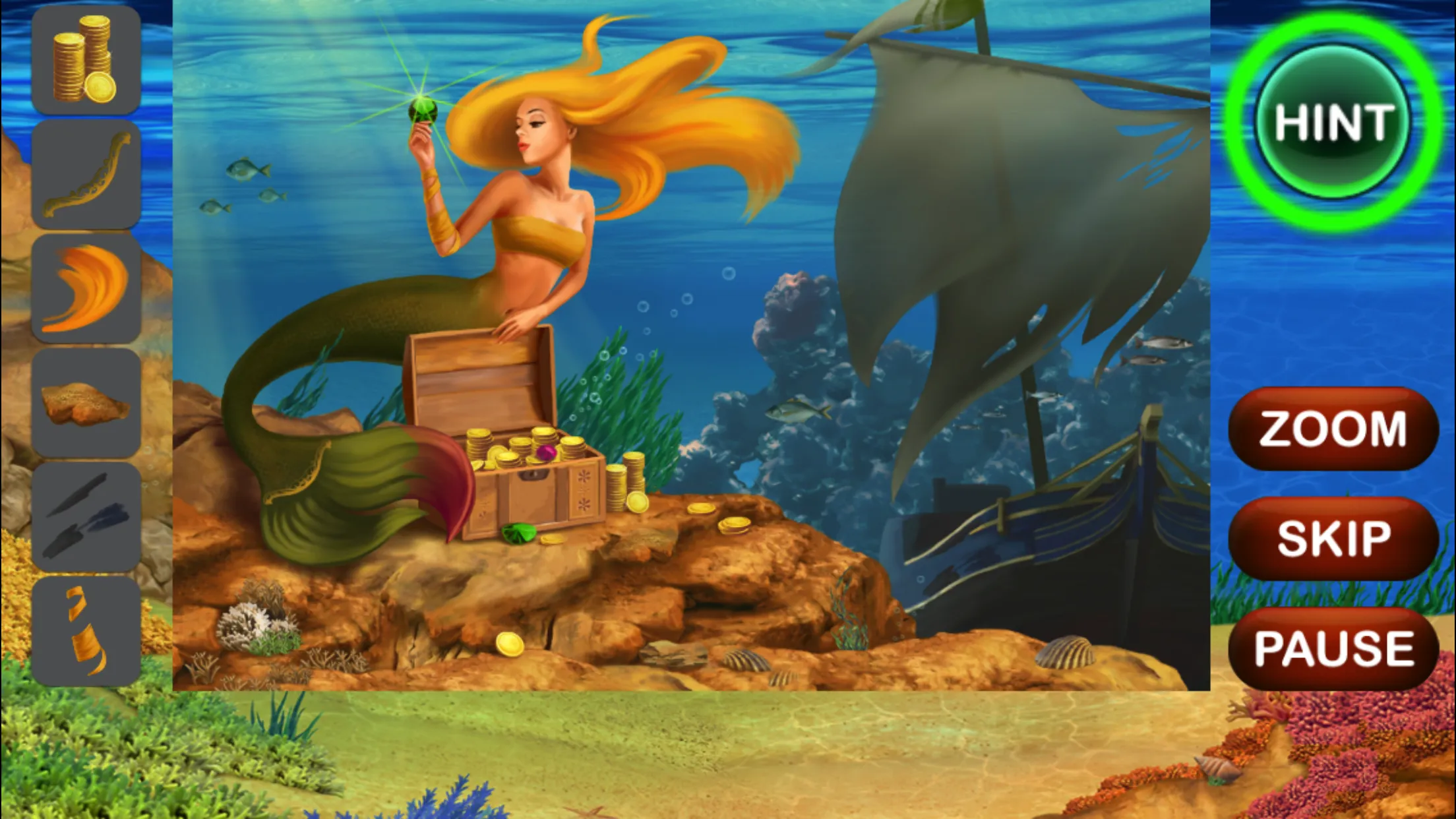 Mermaid Hidden Objects | Indus Appstore | Screenshot