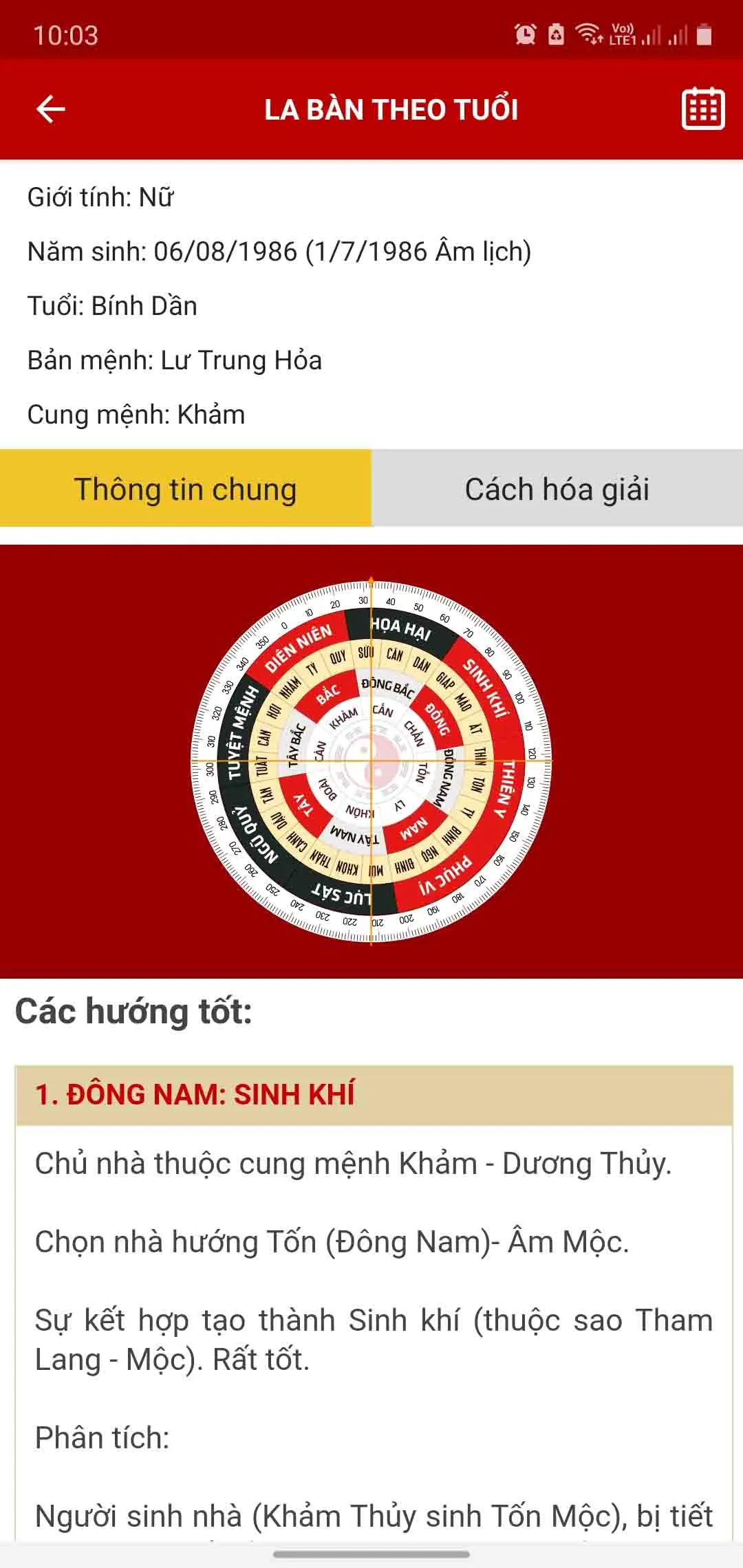 La ban Phong thuy - Compass | Indus Appstore | Screenshot